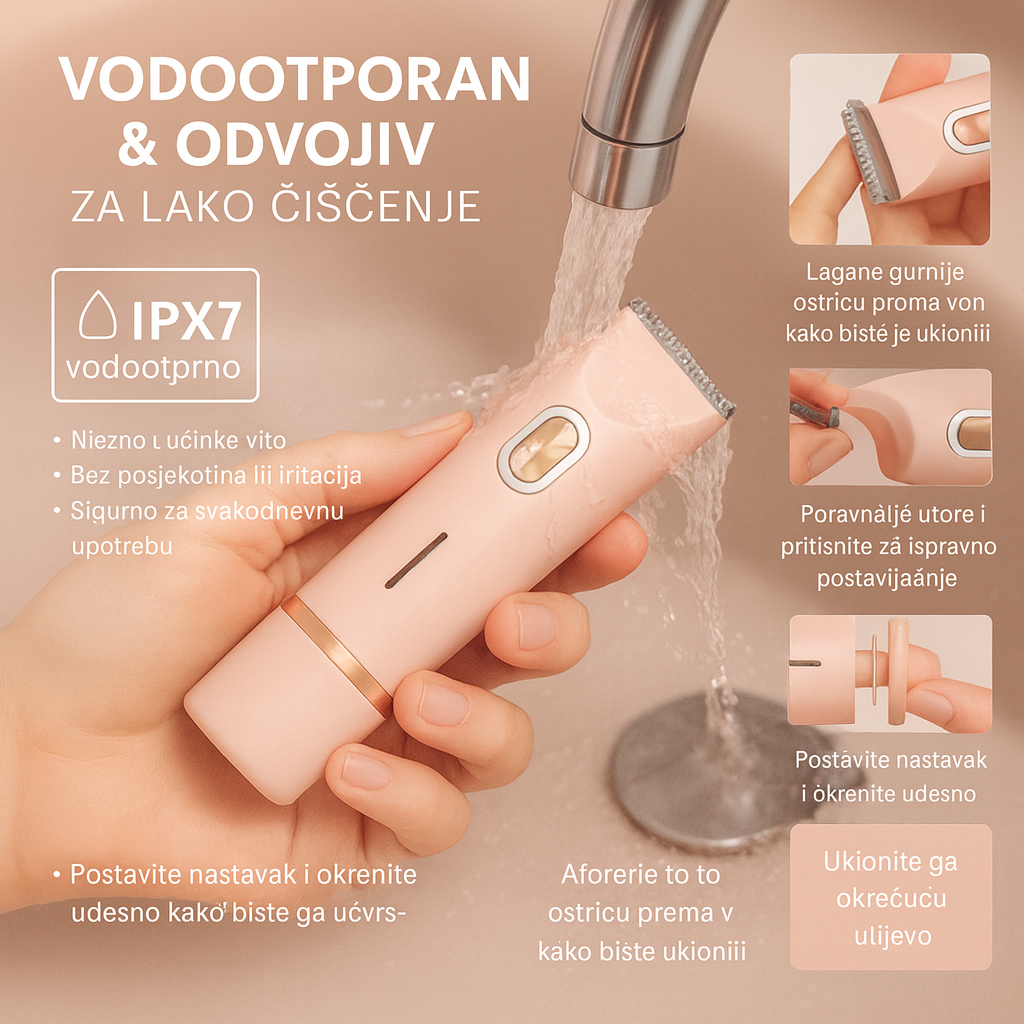 2-u-1 Bezbolni Bikini Trimer