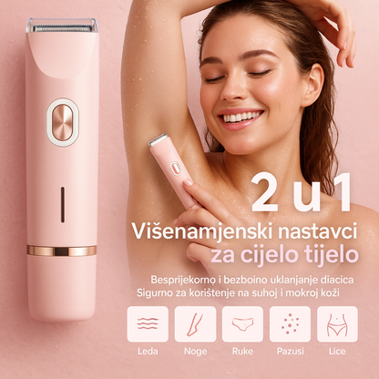 2-u-1 Bezbolni Bikini Trimer